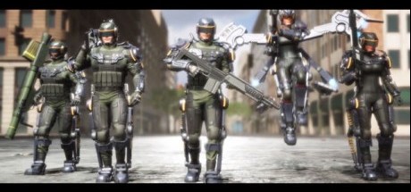 地球防卫军新作《地球防卫军：枪林弹雨》发布