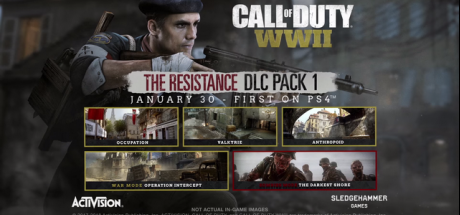 《使命召唤：二战》DLC将登陆PC和XOne