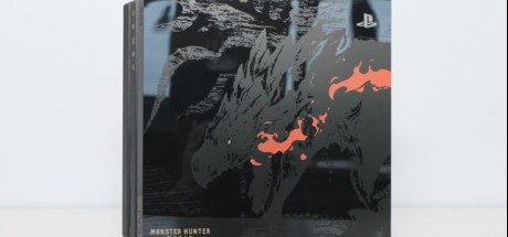 《怪物猎人 世界》PS4Pro火龙版主机开箱