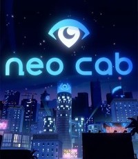 霓虹下的出租车